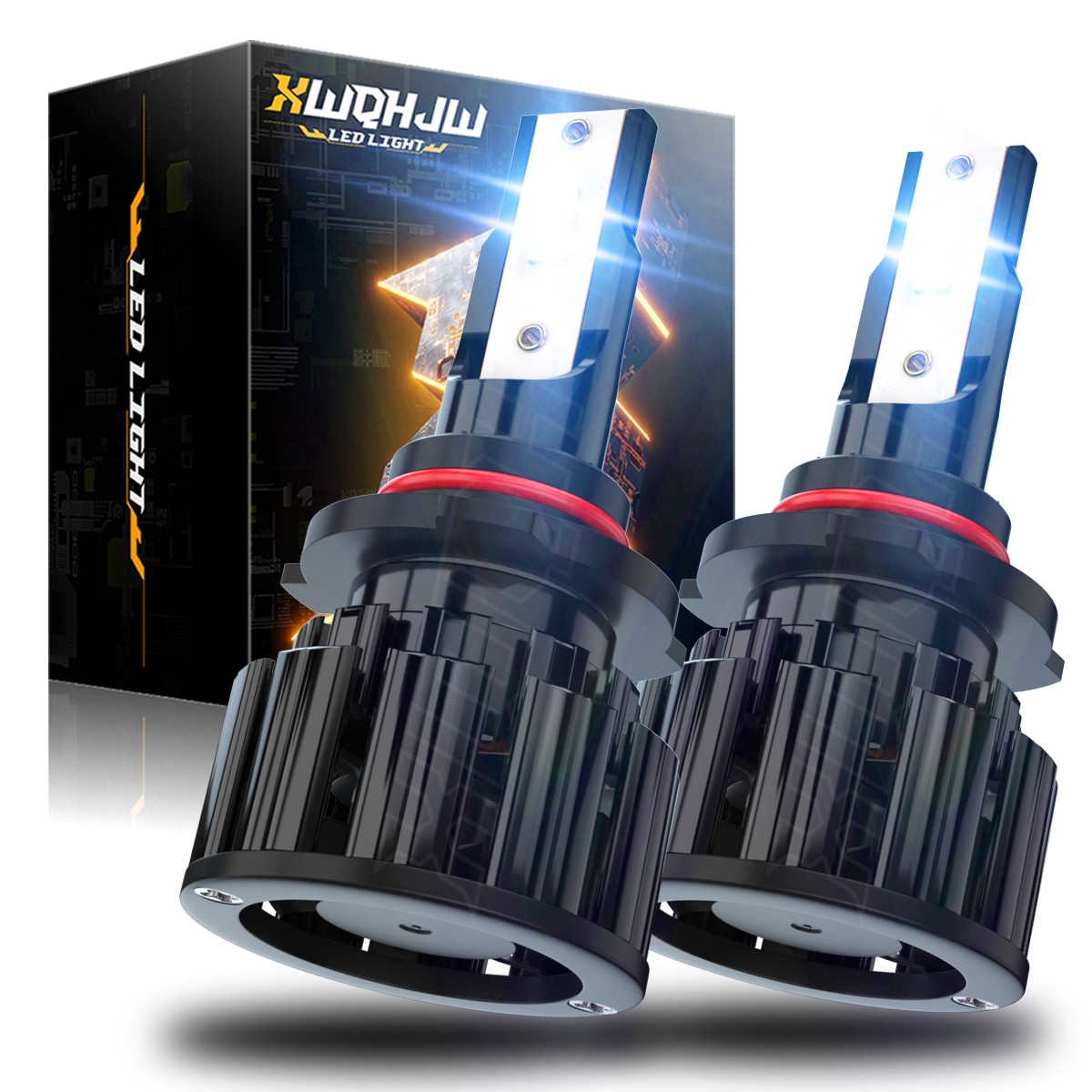 Super Bright LED Pure White 9005 Headlight Bulb Replacement, Light on Road
