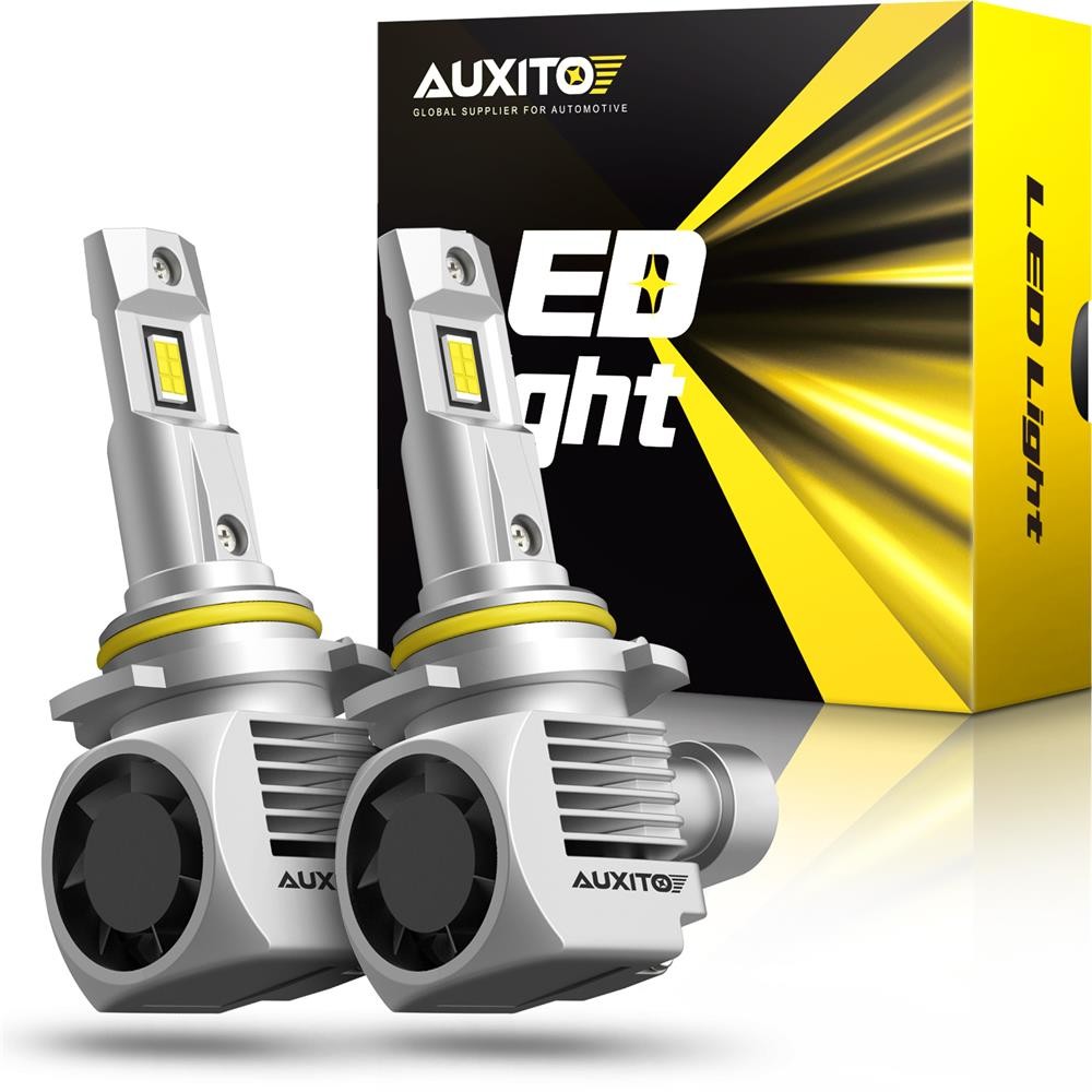 AUXITO 9005 LED Headlight KIT Combo Bulbs 6000K High Low Beam Super Bright White