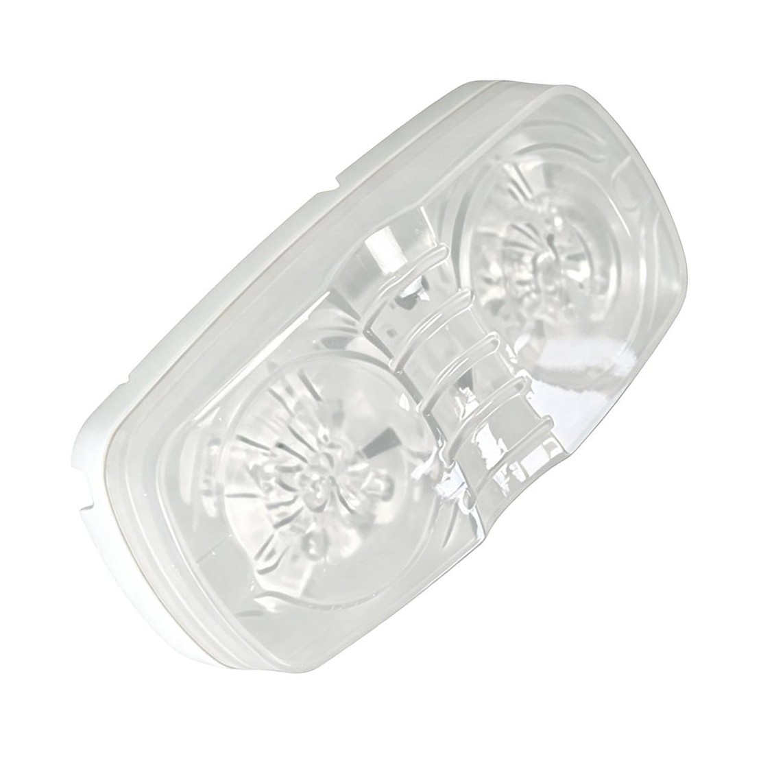 Aftermarket Side Marker Lights with Screws Set of 2 Exact fit for Car Clear New