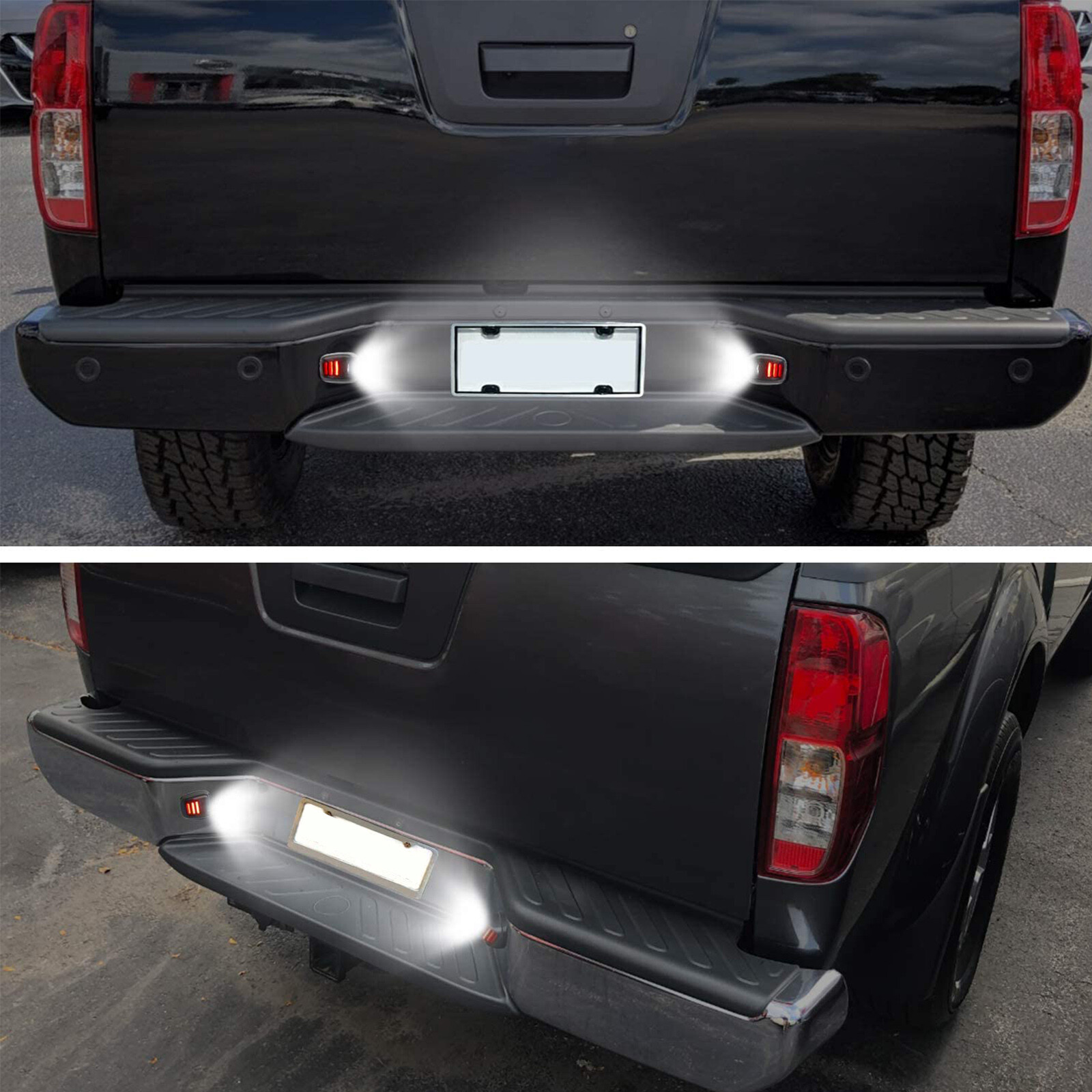 2 License Plate Light Bumper For Nissan Frontier D40 Armada Titan Xterra Equator