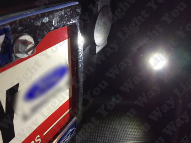 Total 1000LM 6000K White T10 168 194 2825 W5W Tag License Plate Light Bulbs