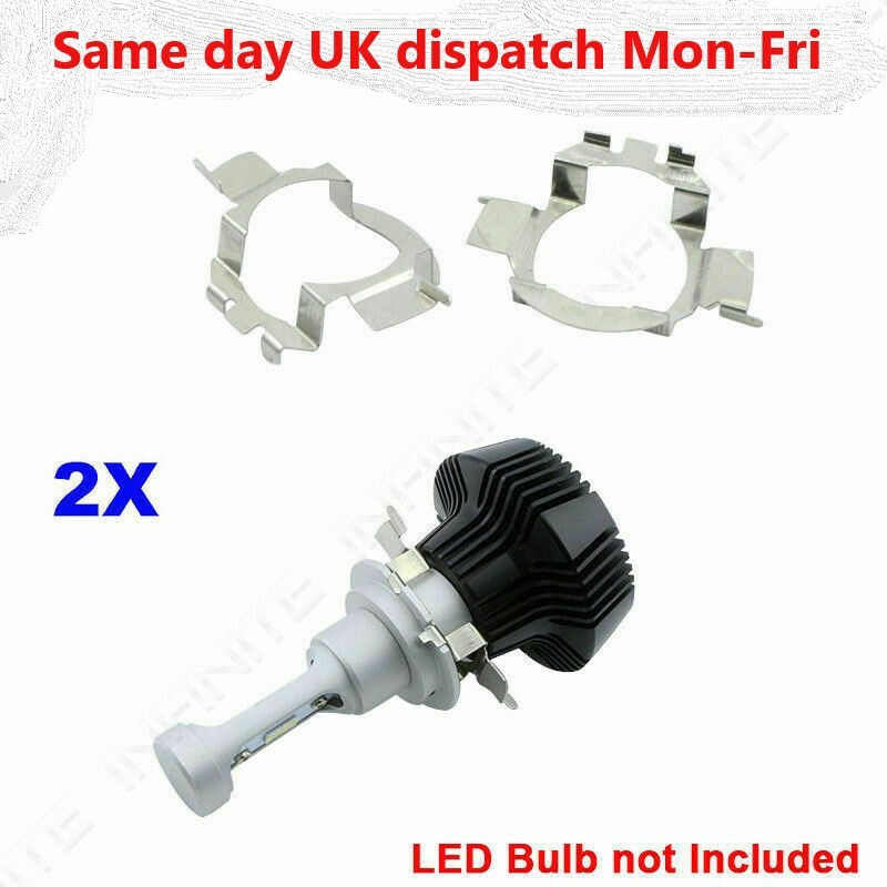 H7 LED Bulbs Holder retainers clips for Audi, VW, Skoda & Other makes listed UK