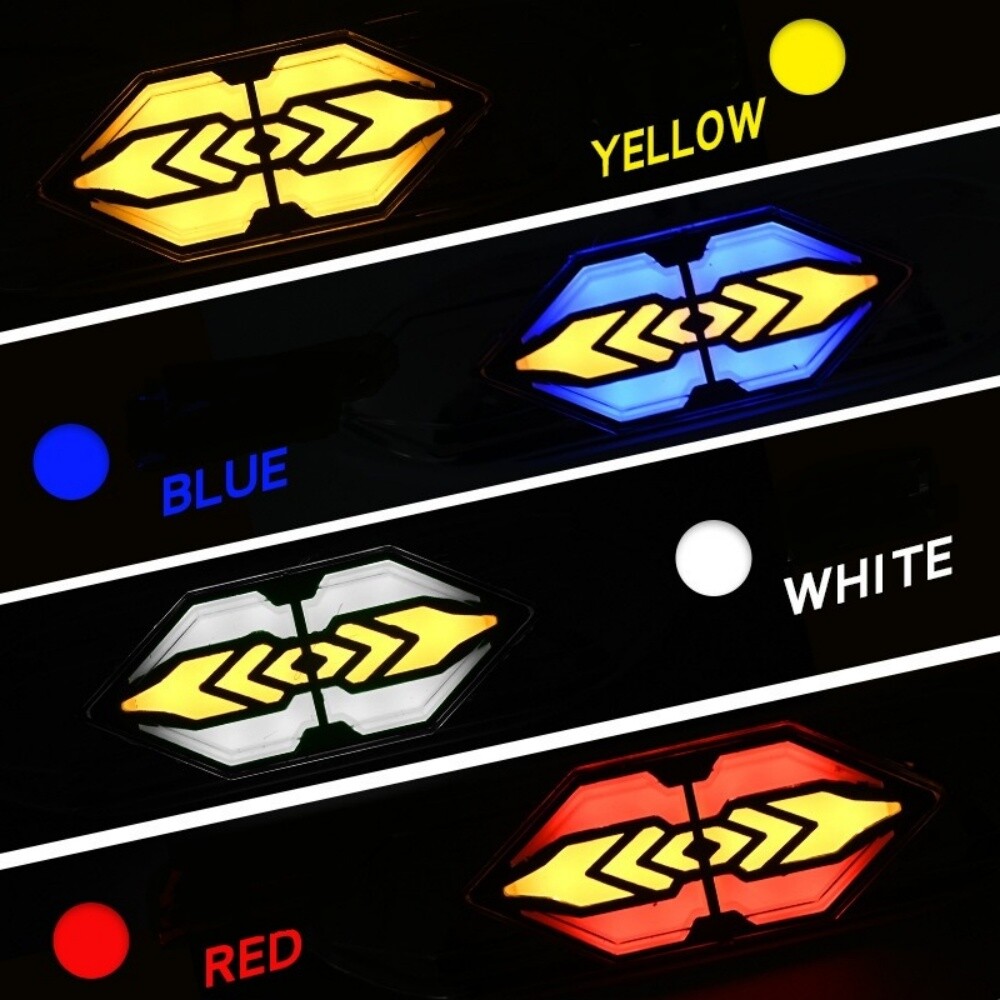 2xCar Side Marker Lights 12V24V LED Indicator Flowing Turn Signal Lamp Truck Van