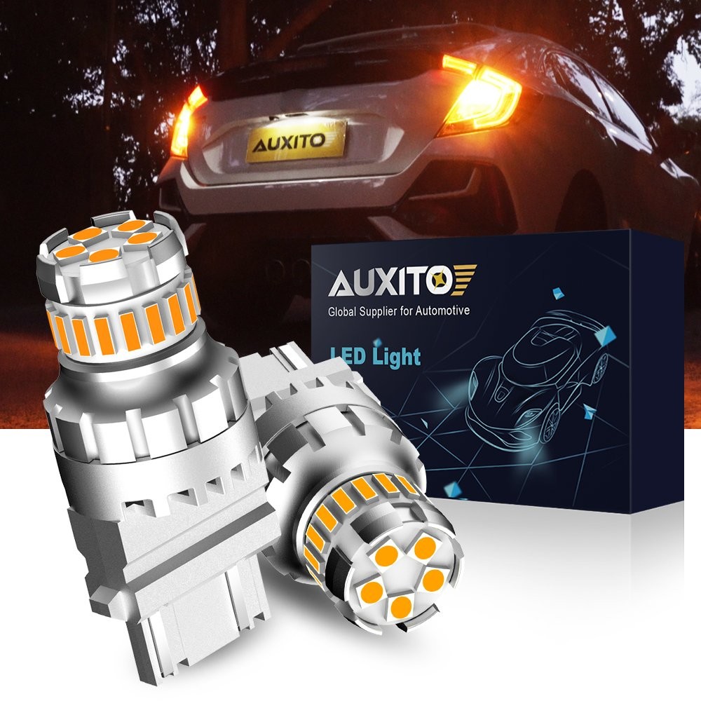 1-10Set 3157 LED Turn Signal Light Bulb Amber Anti Hyper Flash Error Free CANBUS