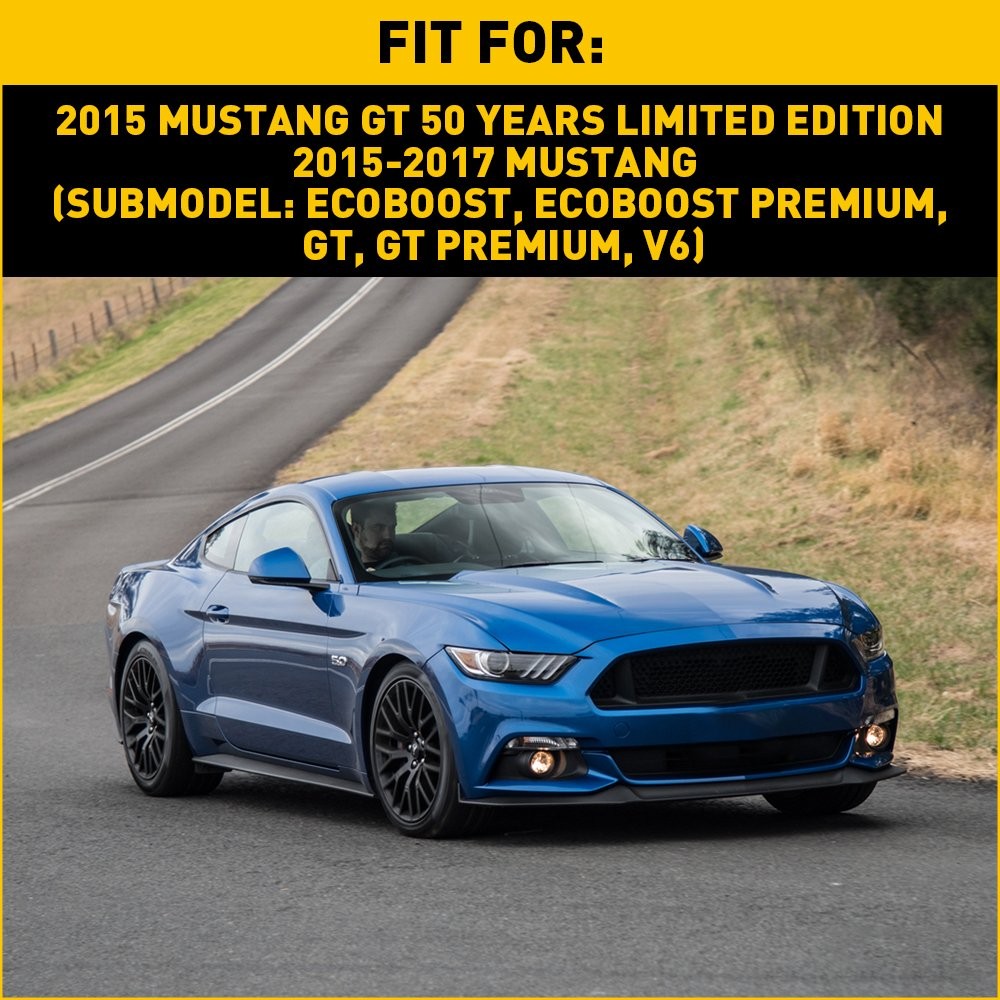 Pair Bumper For Bracket 2015-2017 Ford Mustang Front Left & Right FR3Z17C947B