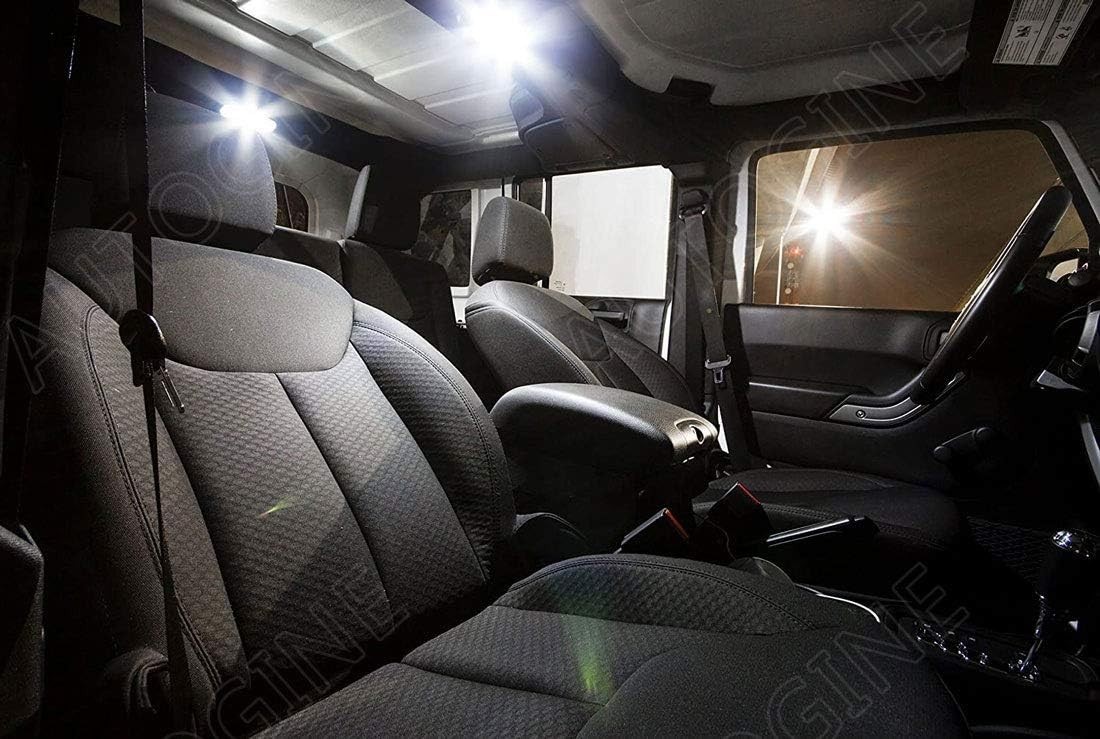 7 Piece Jeep Wrangler Interior LED Lights Kit – 40,000 Hour Lifetime Assurance!