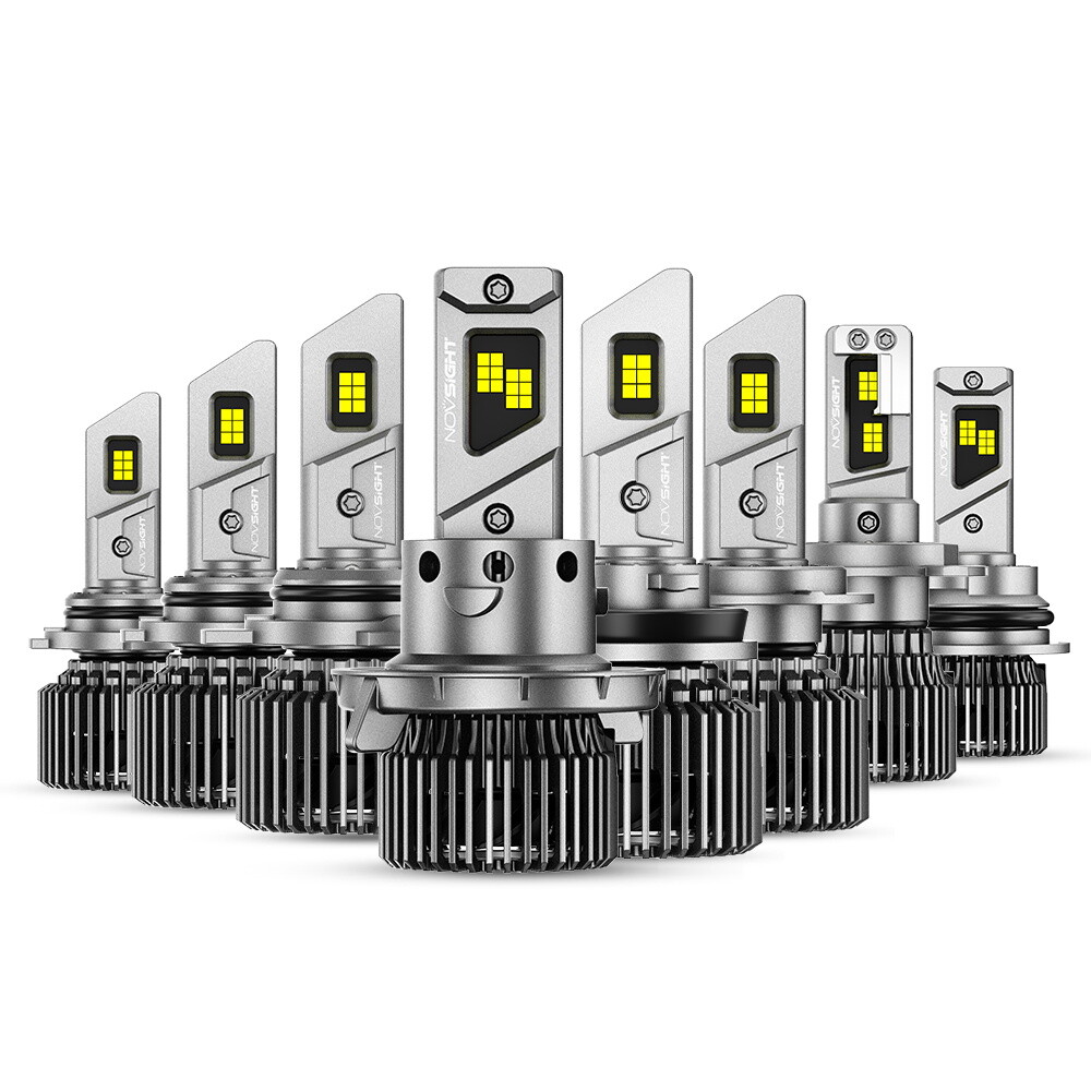 H4 H7 H11 9005 9006 9012 LED Headlight Bulbs 300% Bright Lamp High/Low Beam 2pcs