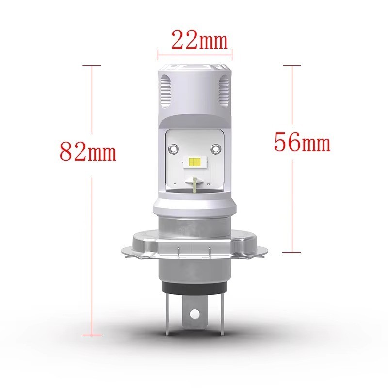 Philips HS1 LED Motorcycle Headlight Bulb 6500K White 12V PX43t 11636UMRX1