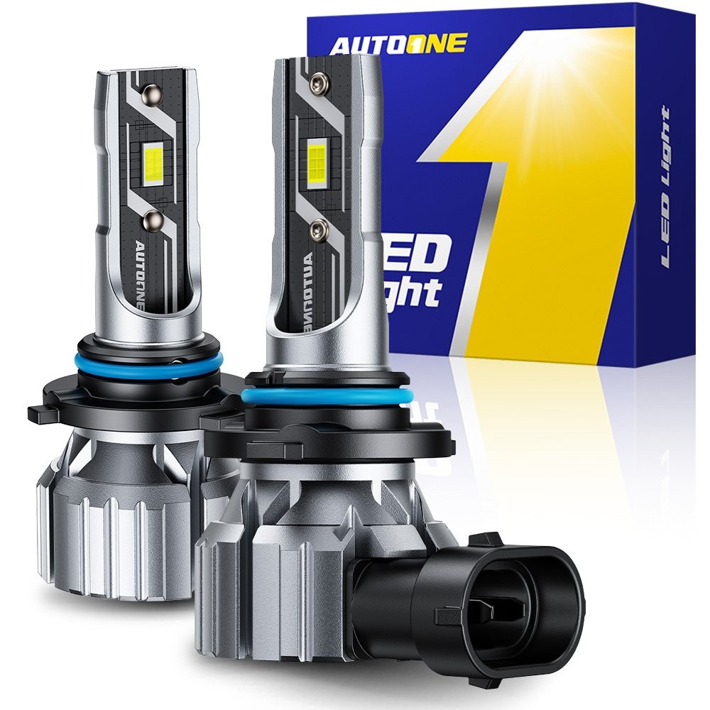 AUTOONE 9005 20000LM LED Bulbs Headlight High Beam Super Bright White 6500K EXD