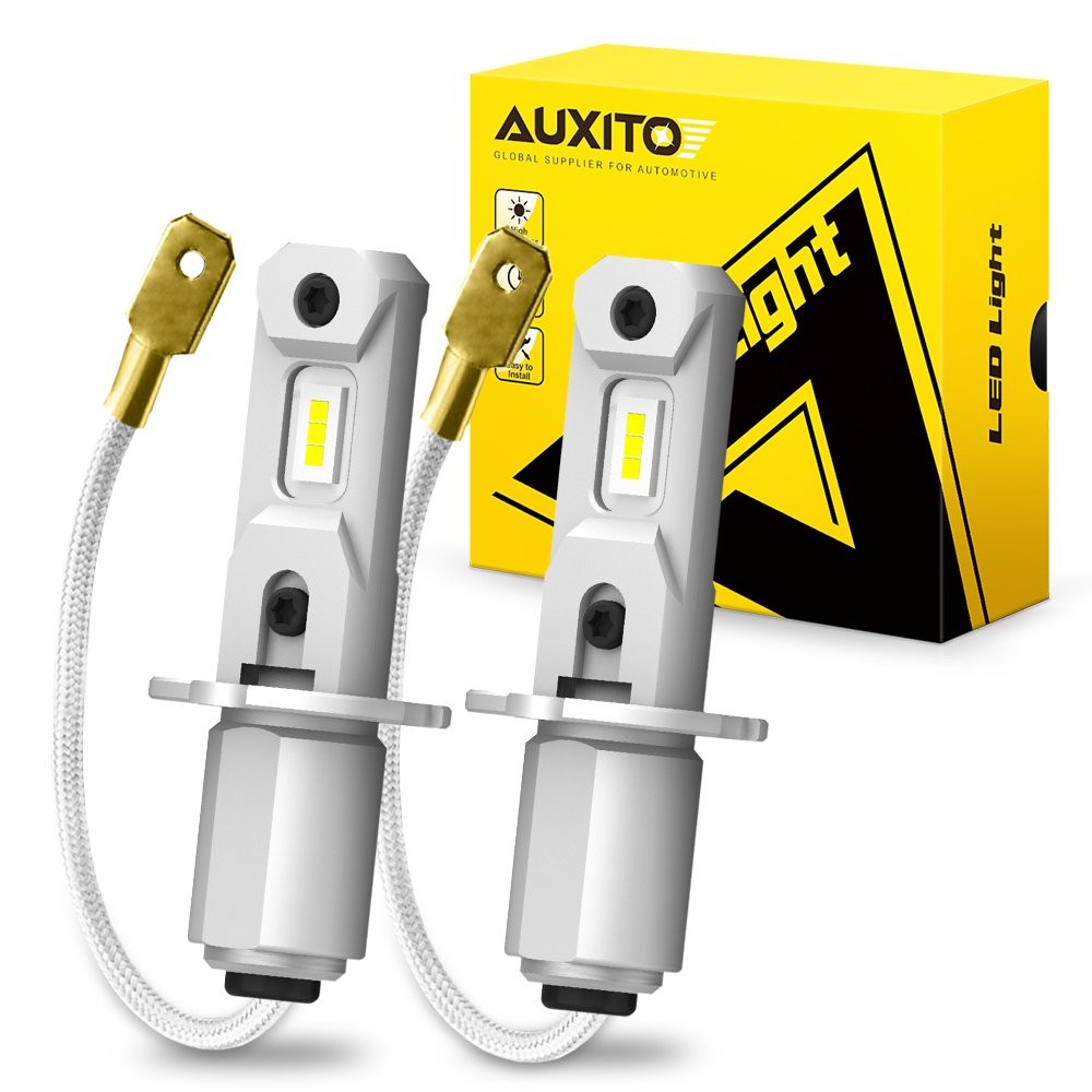 AUXITO Light H3 Fog Bulbs White 6500K Xenon kit LED Conversion New Version EOOH
