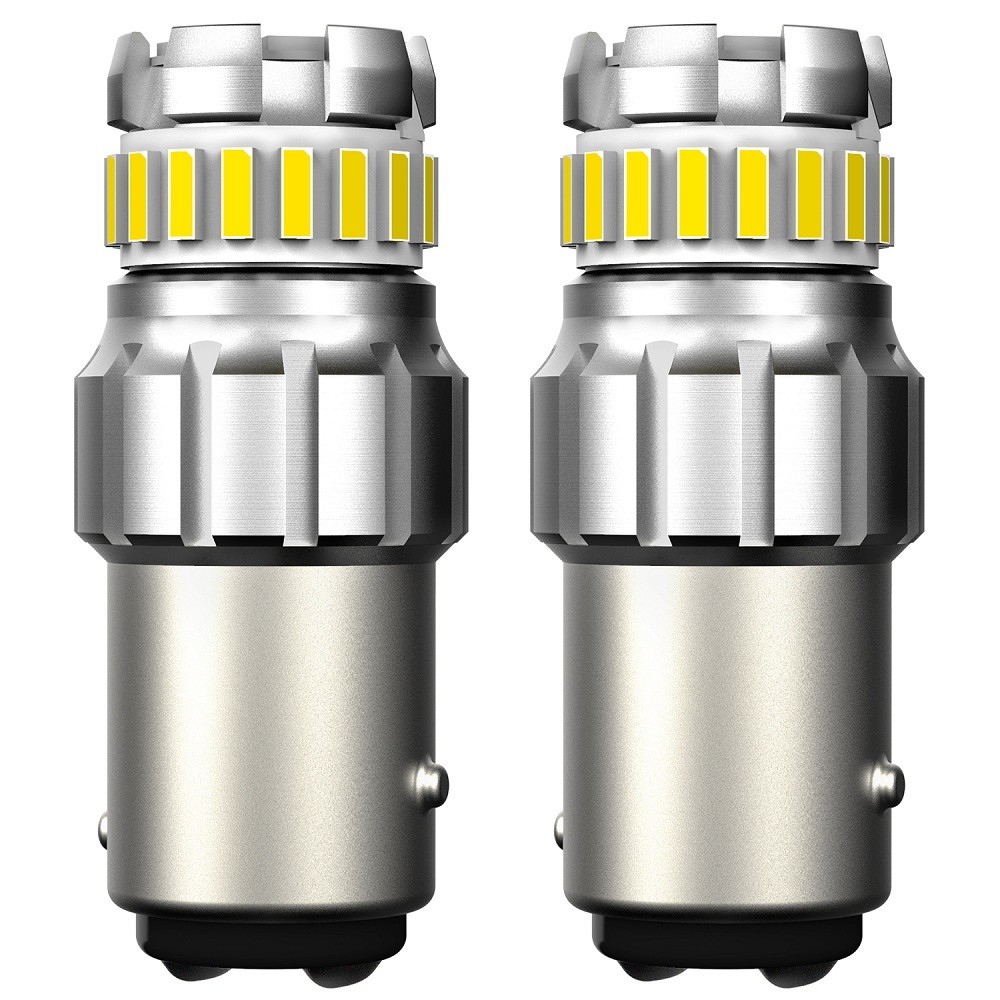 10x 1157 BAY15D 13-SMD LED Tail Brake Stop Turn Signal Parking Light Bulbs White