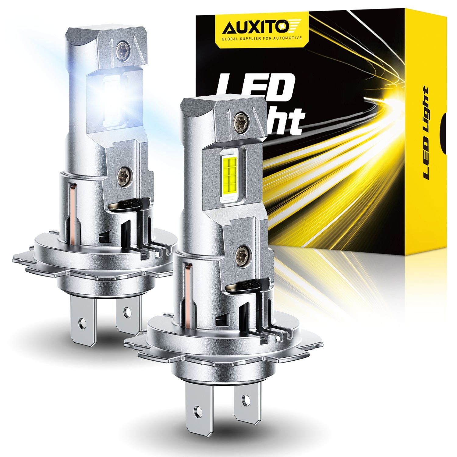 H7 LED Headlight Bulb For Yamaha YZF-R6 2003-15 YZF-R1 2006-16 6500K 30000LM M6S