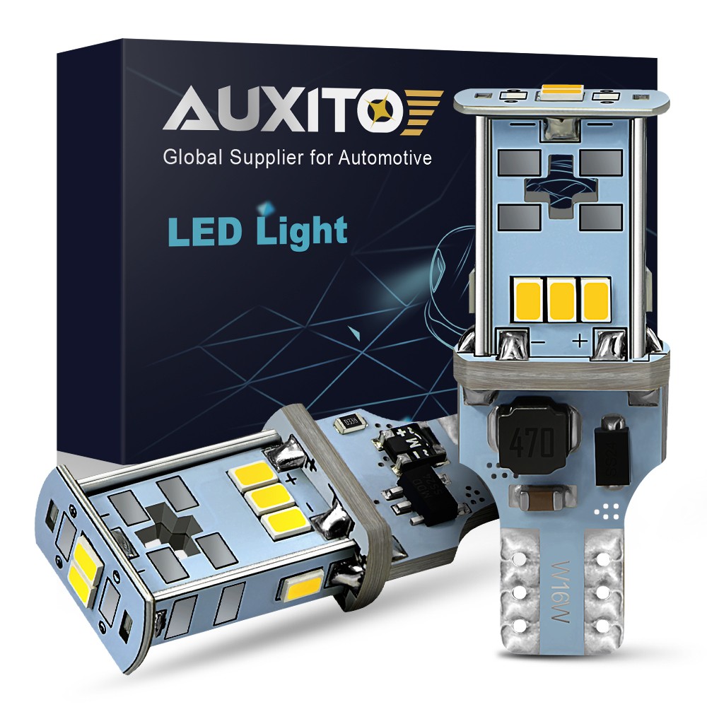 T15 921 912 LED Reverse Backup Light Bulbs W16W Super Bright White 6000K 2-20X