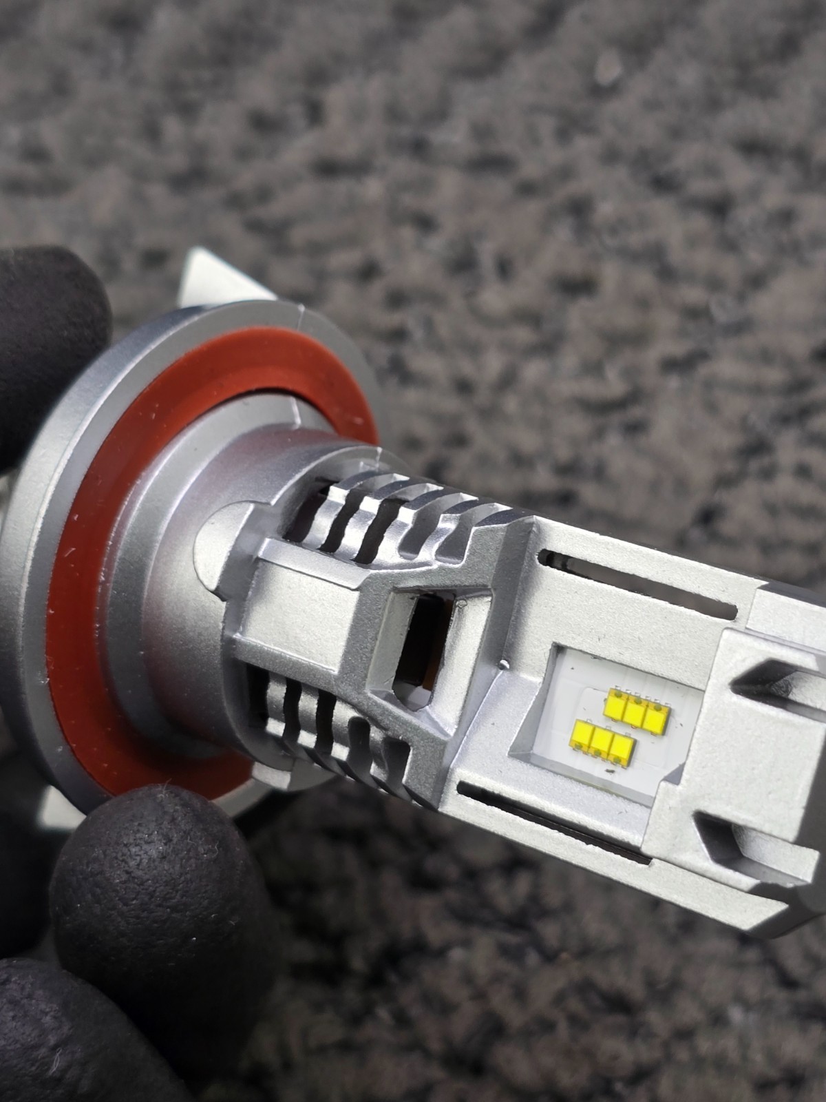 (QTY 2) Auxito 9008 M3 6500K LED Headlight Bulbs 9-30V DC Hi/Lo Beam ZES Chip