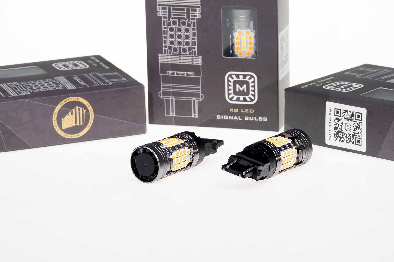 Morimoto 3156/3157: XB LED Bulbs (Amber / Set)