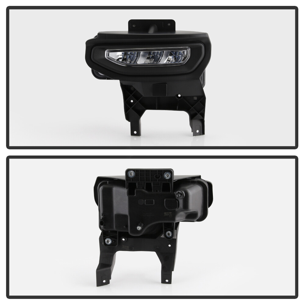 2016 2017 2018 GMC Sierra 1500 LED Bumper Fog Lights Lamps w/Switch & Bracket