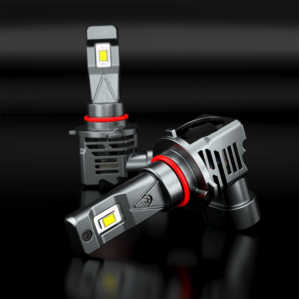 9005 LED Headlight Bulb Kit High/Low Beam White Super Bright 6000K CANBUS
