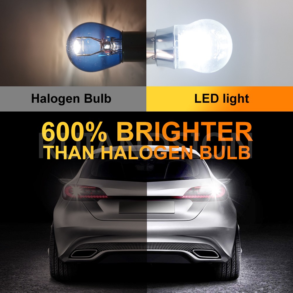 Ruiandsion BA15D LED Bulb 540LM 6000K White 27SMD For Car Boat RV Interior Light