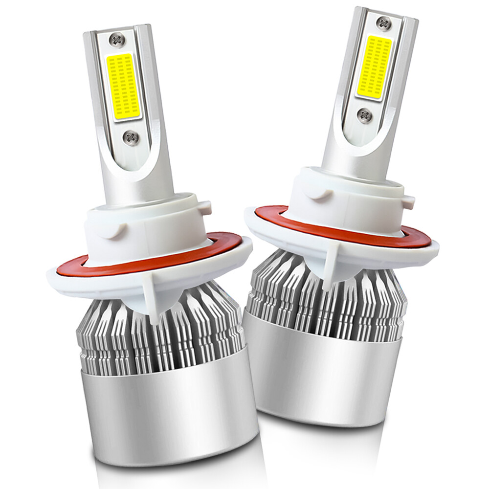 4X 9008 H13 LED Headlight Bulb Conversion Kit High Low Beam Super Bright 6500K