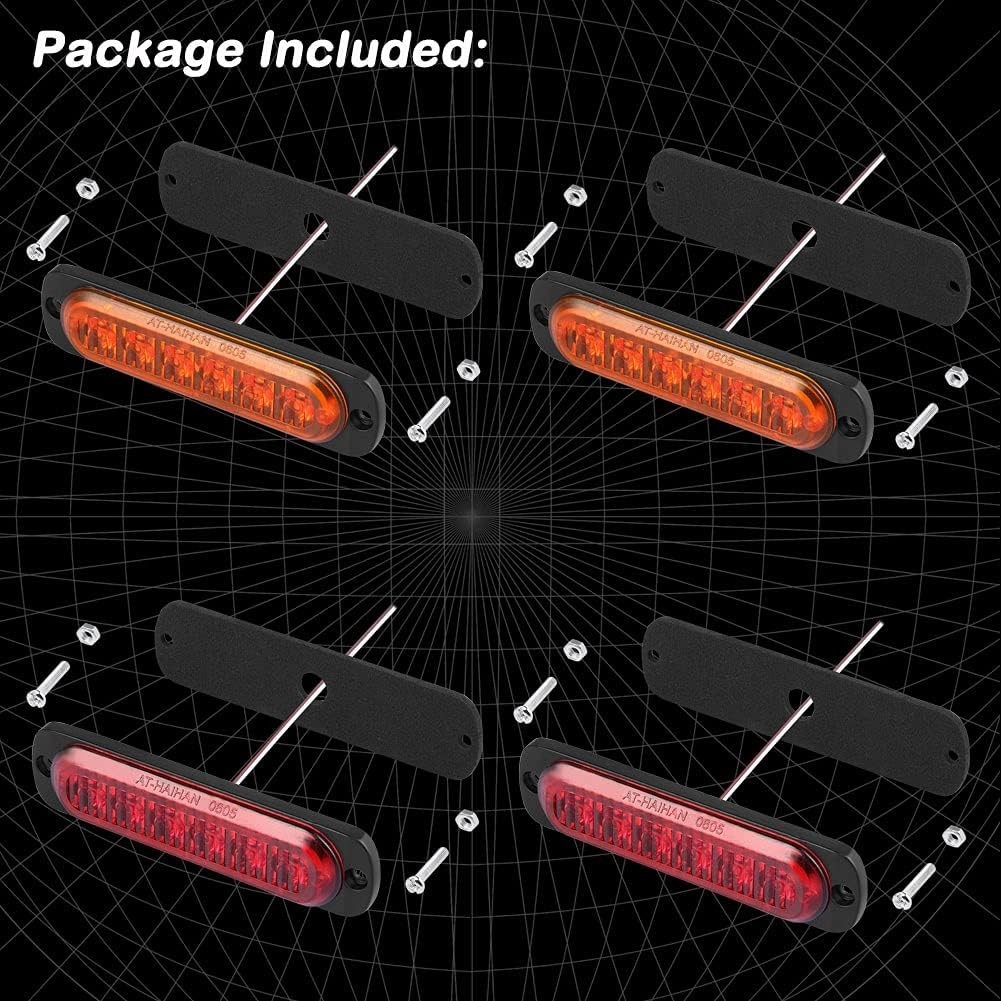 Aluminum Housing 4.4″ LED Trailer Lights – Waterproof, Bright & Shock Resistant