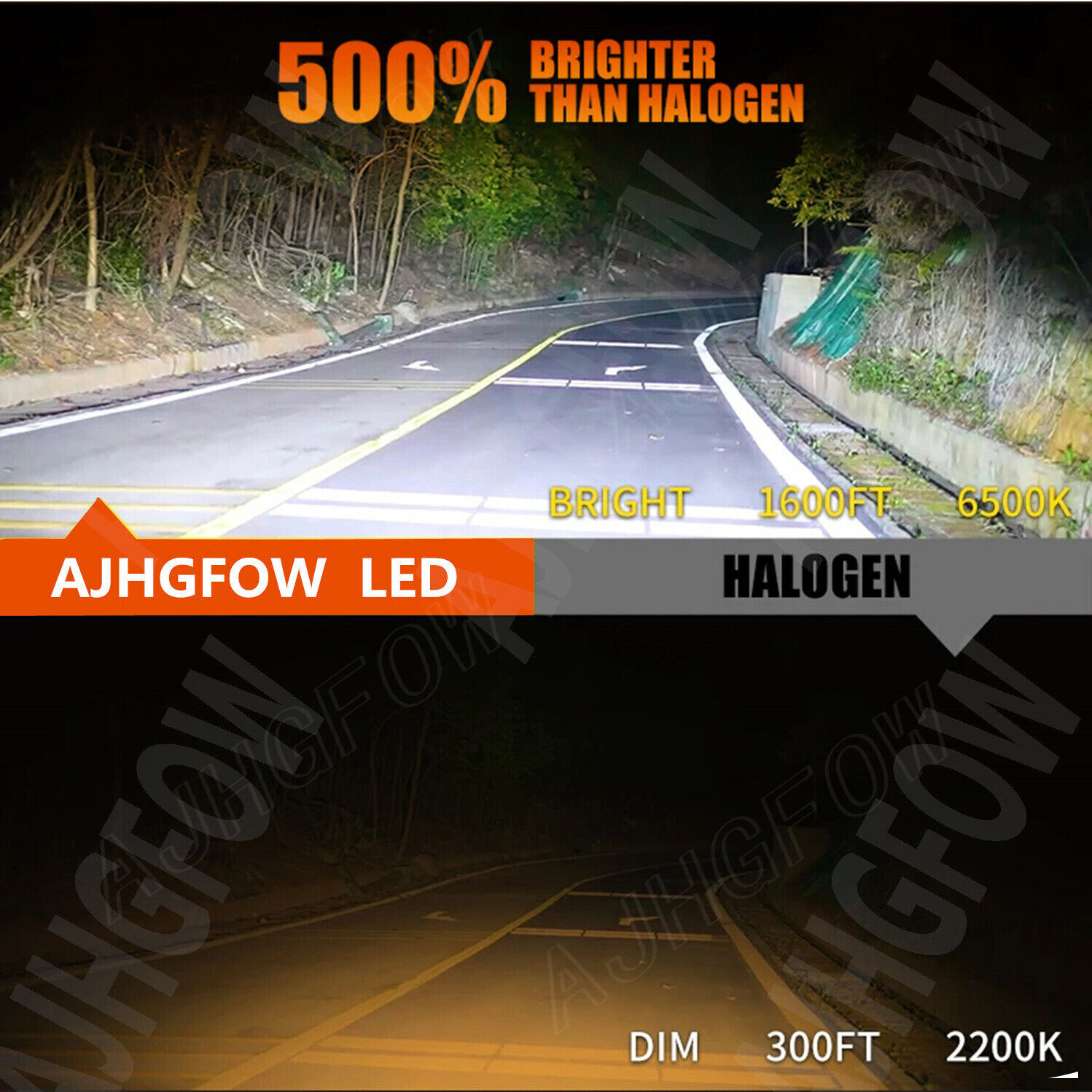 For Chevy Avalanche 2002-2005 6x 6500K LED Headlight Hi/Lo Beam Fog Light Bulbs