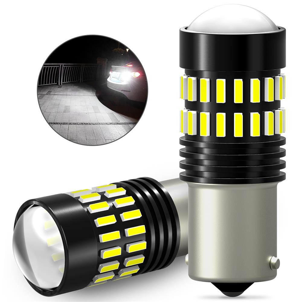 1156 Ba15s Led White Bayonet 382 Bulbs P21w Car Fog Brake Stop Tail Light Cob H