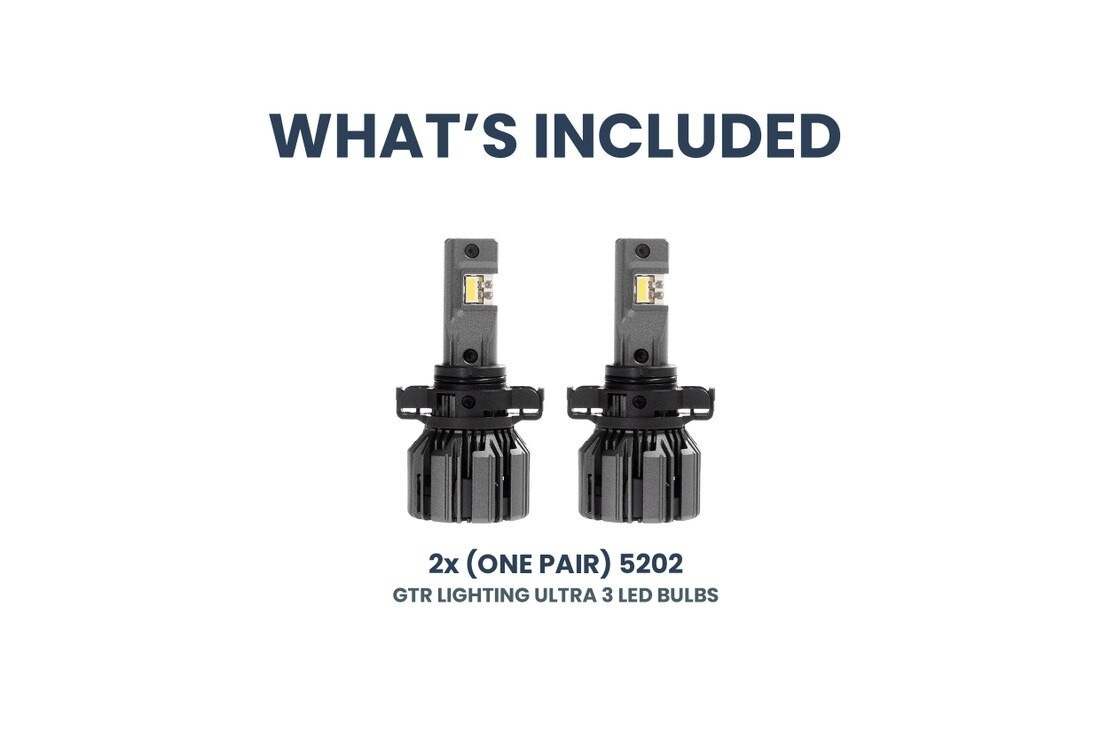 GTR Lighting Ultra 3 5202 / 2504 LED Bulb ( one Pair ) lifetime warranty
