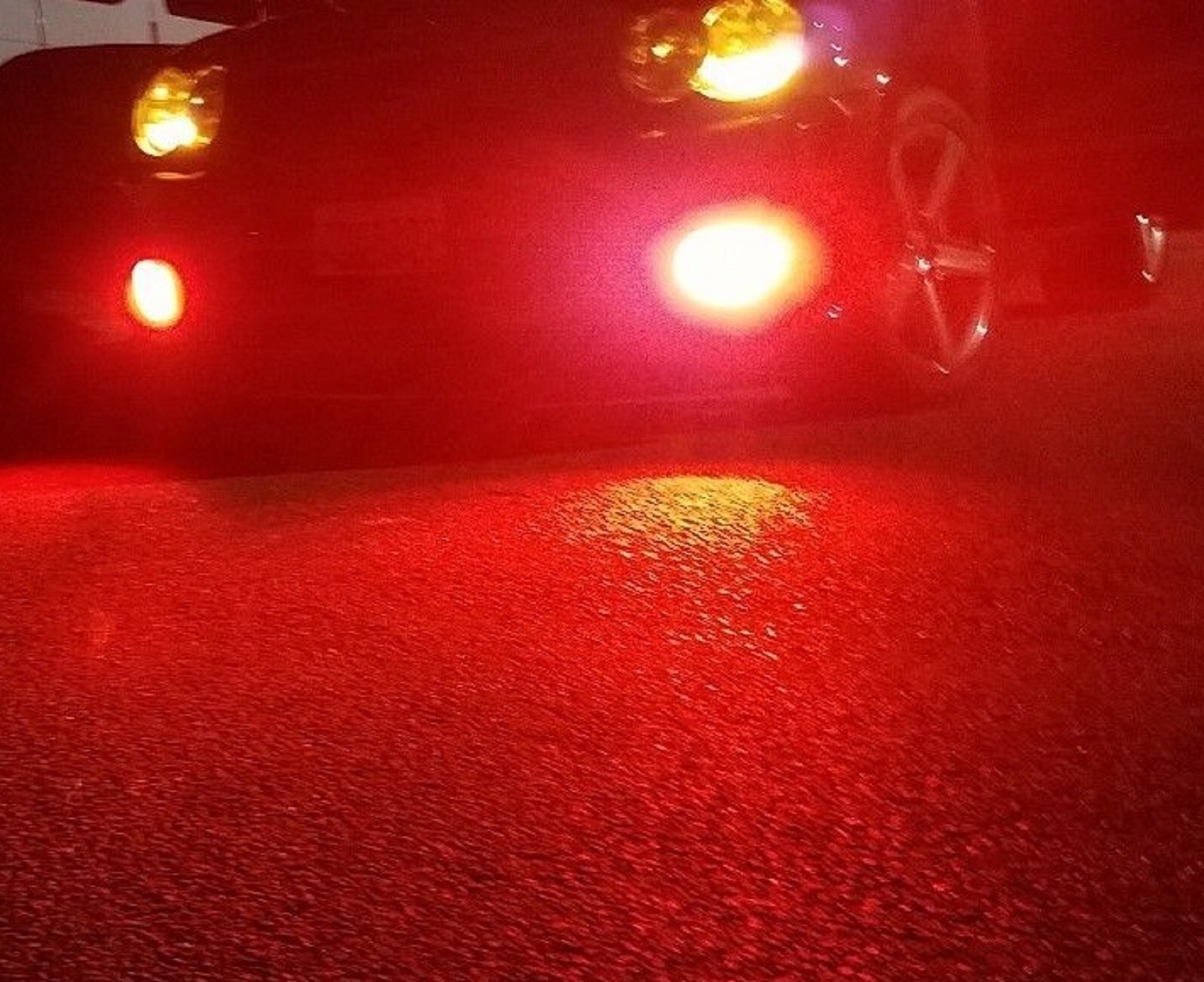 LED 15W 1157 Red Two Bulbs Light Rear Turn Signal Parking Replacement Upgrade OE