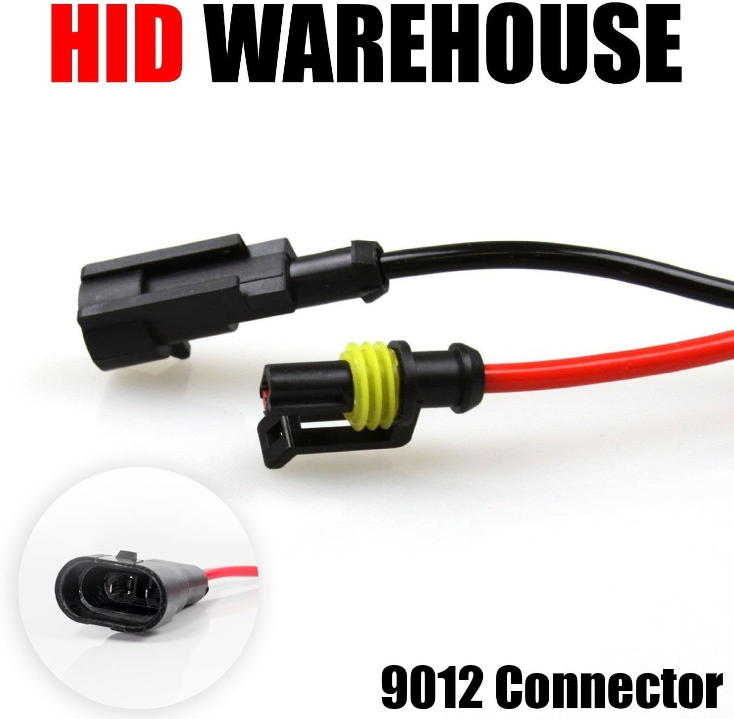 HID Xenon Bulbs 9012 5000K Bright White 1 Pair