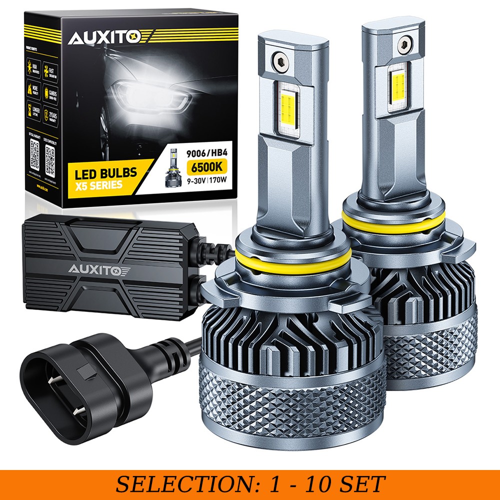 2-20X HB4 9006 Hi/Low Beam LED Headlight Bulb Super Bright White 6500K X5-Series