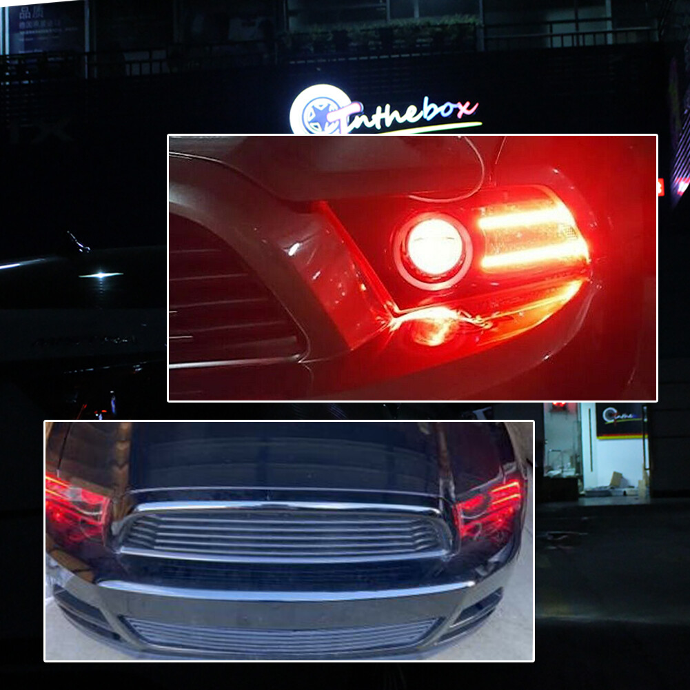 Remote Control RGBW Multicolor LED DRL Board Lighting Kit For 13-14 Ford Mustang
