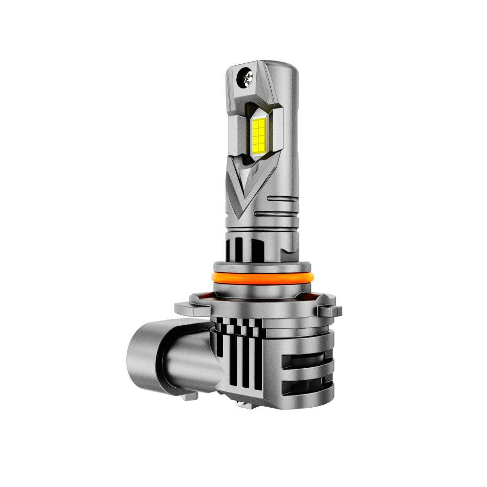 AUXBEAM 9005 9006 H11 9012 CANBUS LED Headlight Bulbs High / Low Beam 6500K Fan