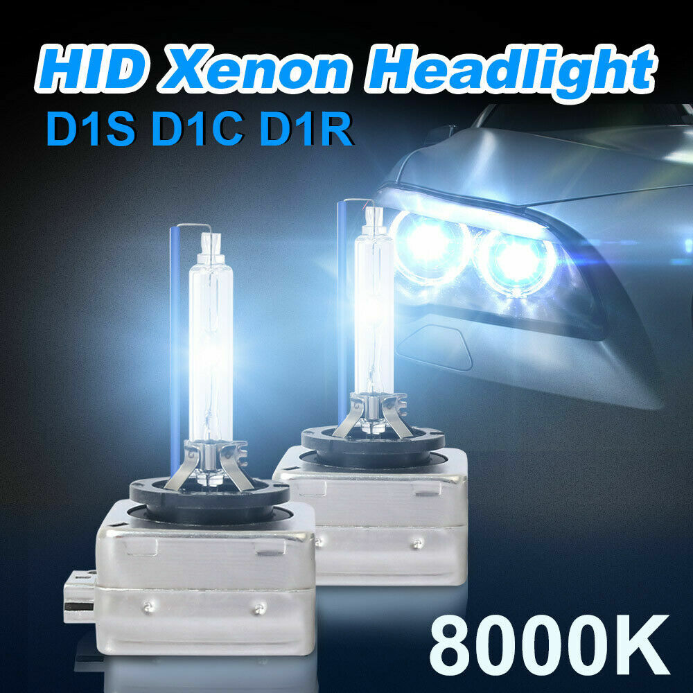 Set(2) D1C/D1R/D1S 8000K diamond Blue Xenon Headlight OEM Replacement Bulbs