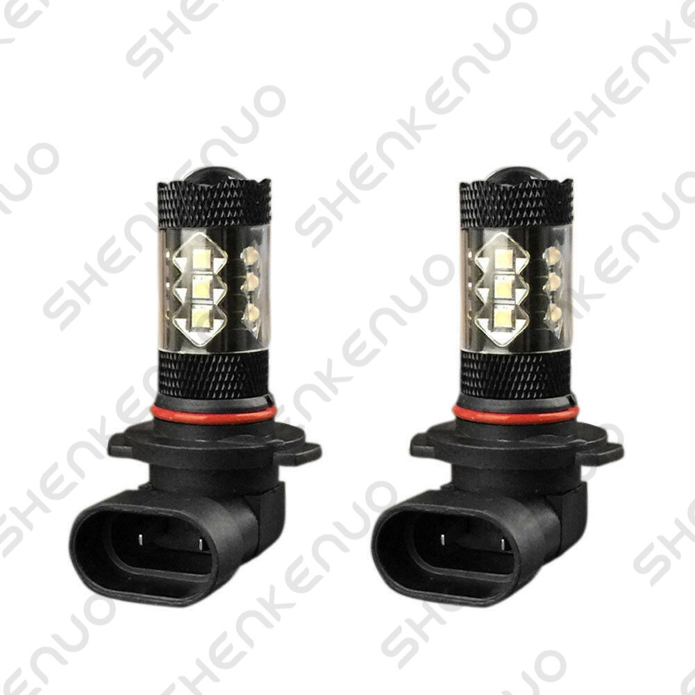 For Ford Explorer 2002-2010 – 2X Golden Yellow 9145 LED Fog Light Bulbs Lamp 80W