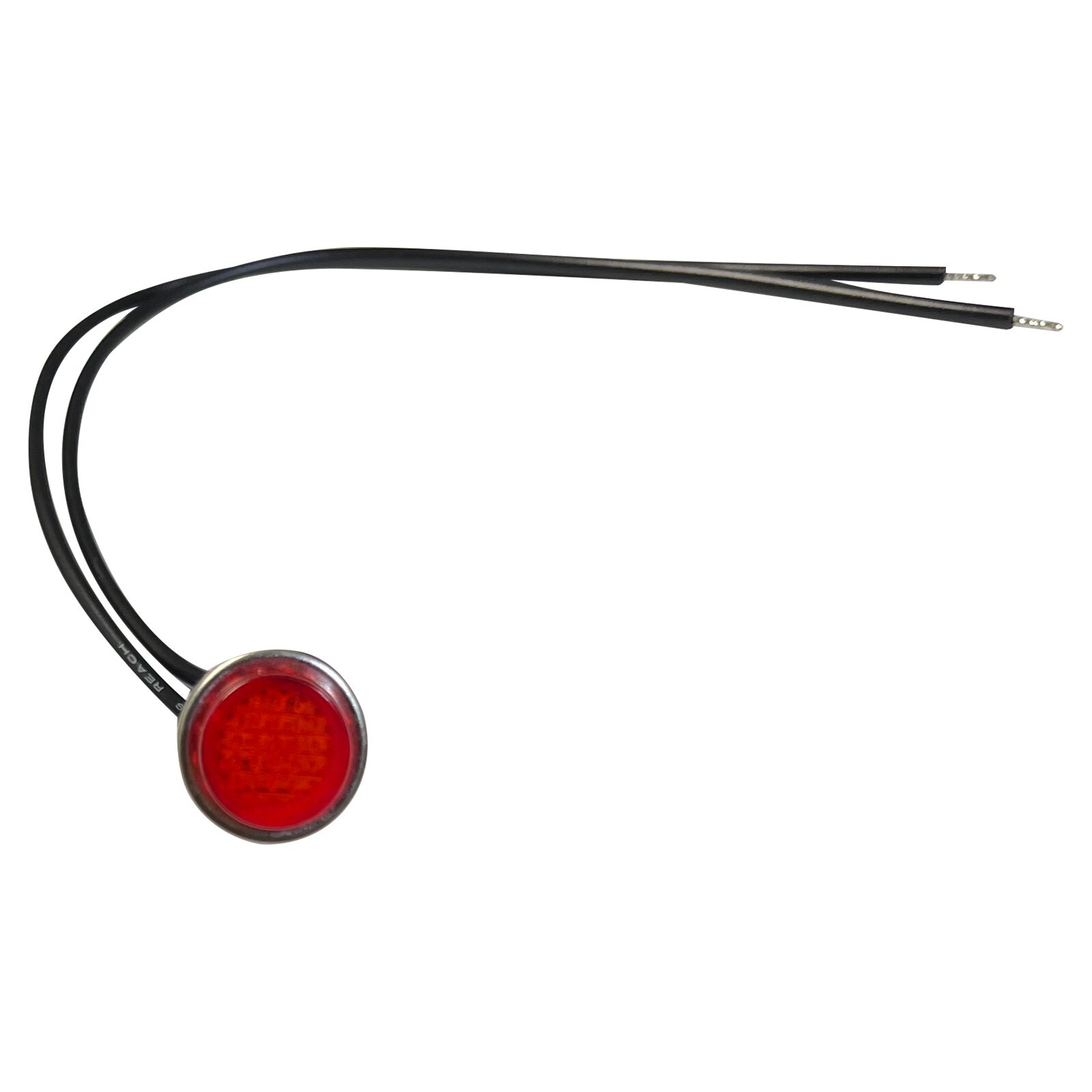 5 Pack of Universal 12V Red Incandescent Indicator Light – Mounting Diam. 1/2”