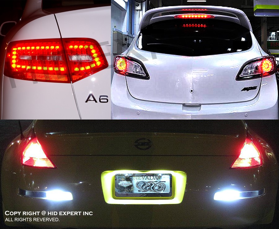 x4 pc T10 168 194 2825 LED High Power Red Fit Front Side Marker light bulbs V265