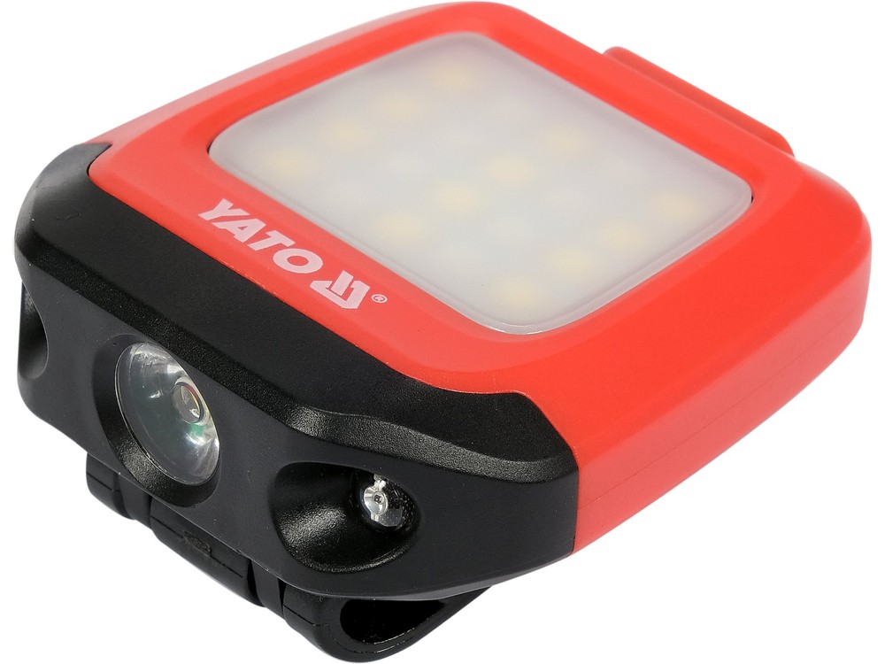 Yato LED Headlamp 2In1 SMD LED 200Lm + 3.7V 500Mah YT-08598