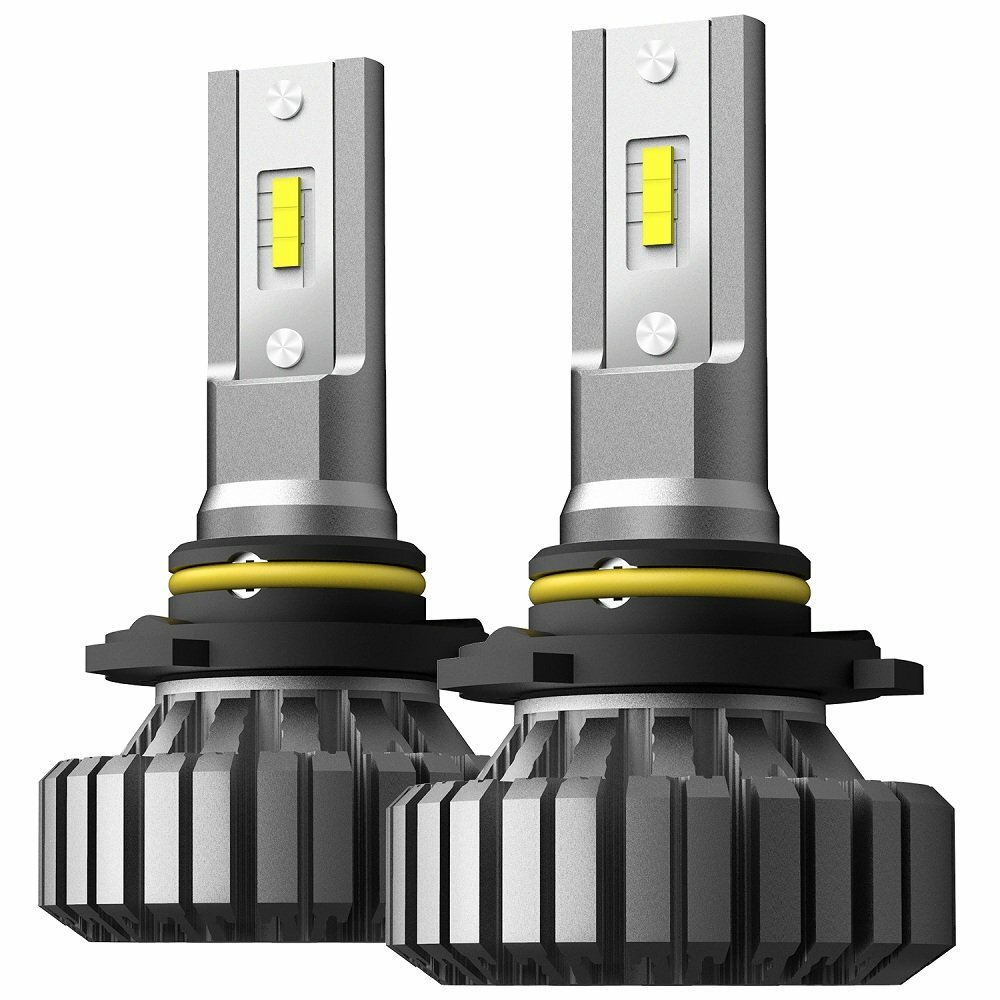 2X AUXITO 20000LM Fanless 9006 HB4 LED headlight bulb Low Beam 6500K White B3 EC