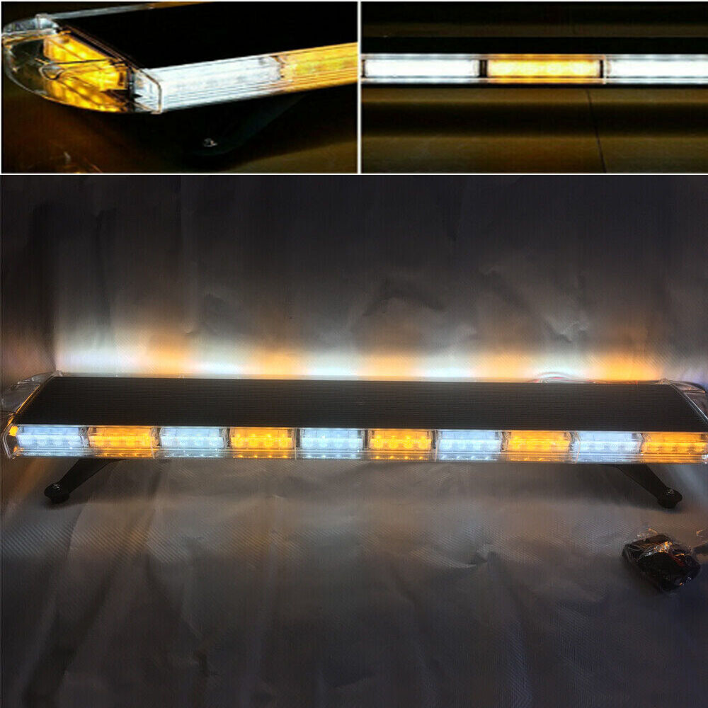 96-LED Light Emergency Beacon Warn Light Bar Tow Truck Response Strobe DC12-24V