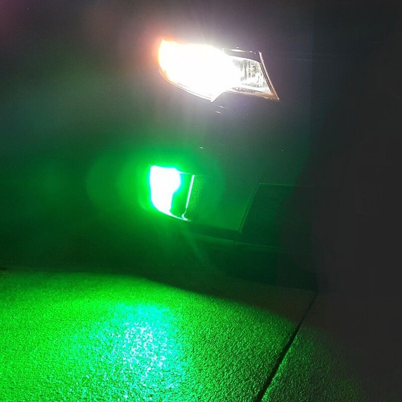 2pcs Bright Green 881 889 894 898 High Power LED Bulbs for Car Truck Fog Lights