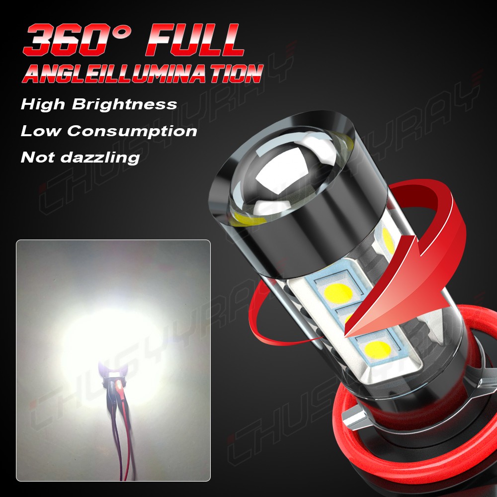 NEW LED Headlight Combo H7+H7+H11 High Low Beam+Fog Light 6PCS Bulbs Kit 5000lm