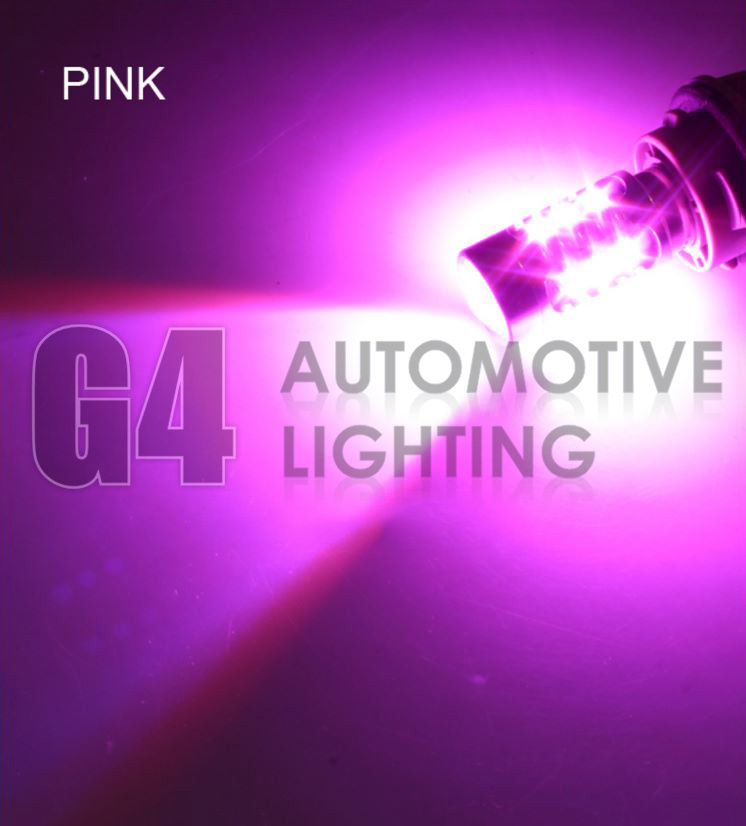 2x H16 5202 LED Bulbs High Power DRL SMD 5730 Fog Light Projector Bulb Pink