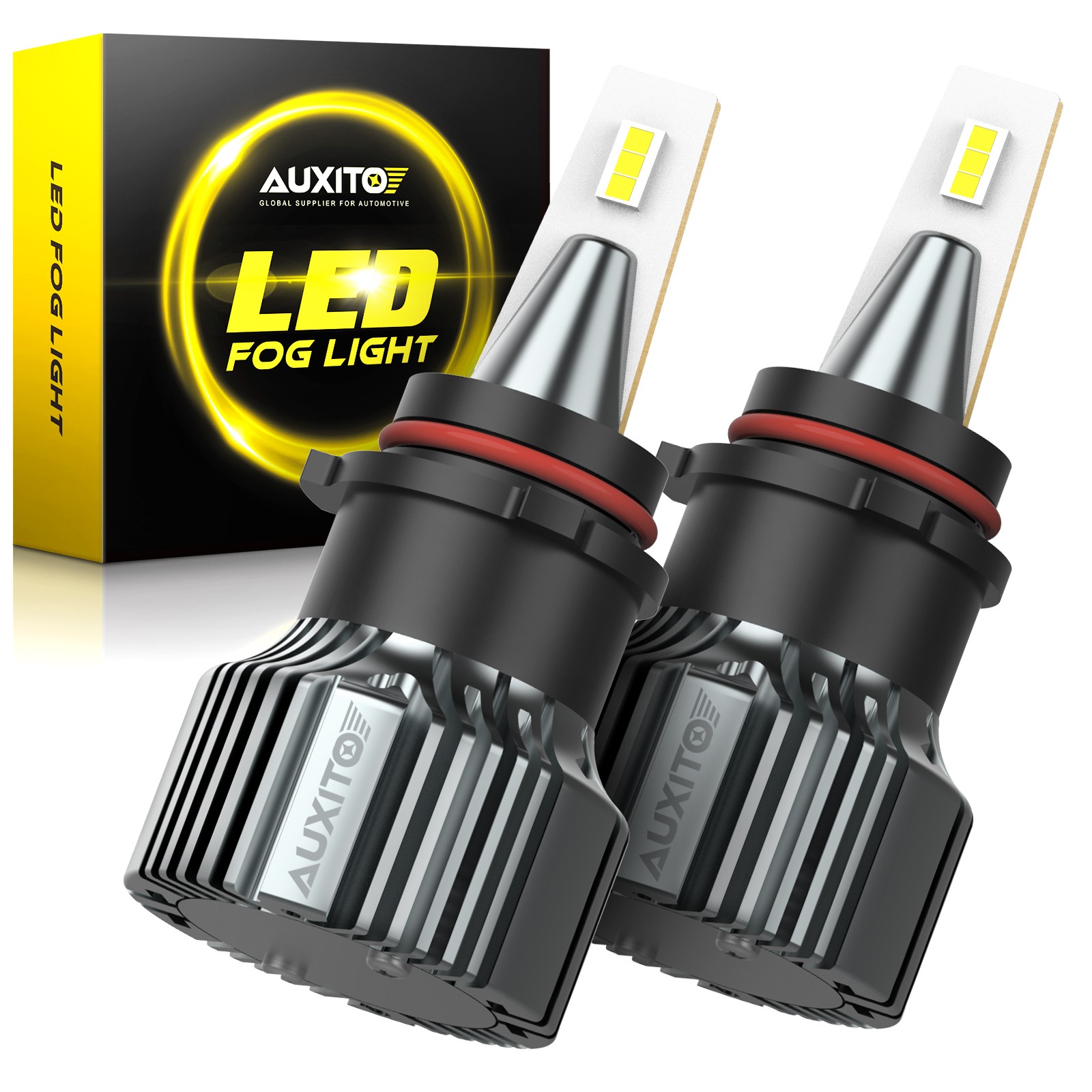 LED Kit 100W PSX26W 6000K White Two Bulbs Fog Light Replacement Upgrade Lamp AAA
