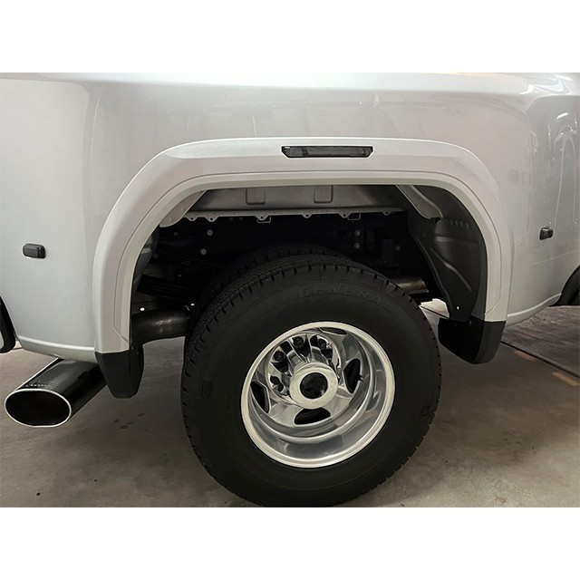 Smoke Lens Bule Side LED Marker Fender Lights For GMC Sierra 2500HD 3500HD 20-24