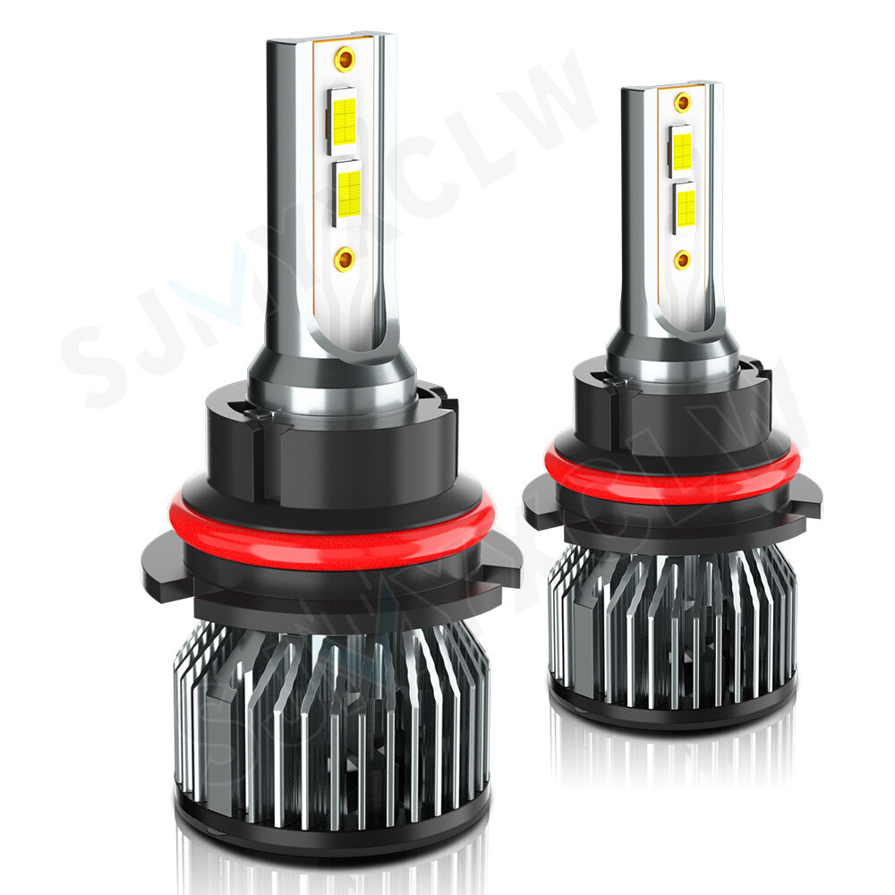 For Mitsubishi Galant 2004-2012 6000K 2PC 9007 LED Headlight High/Low Beam Bulbs