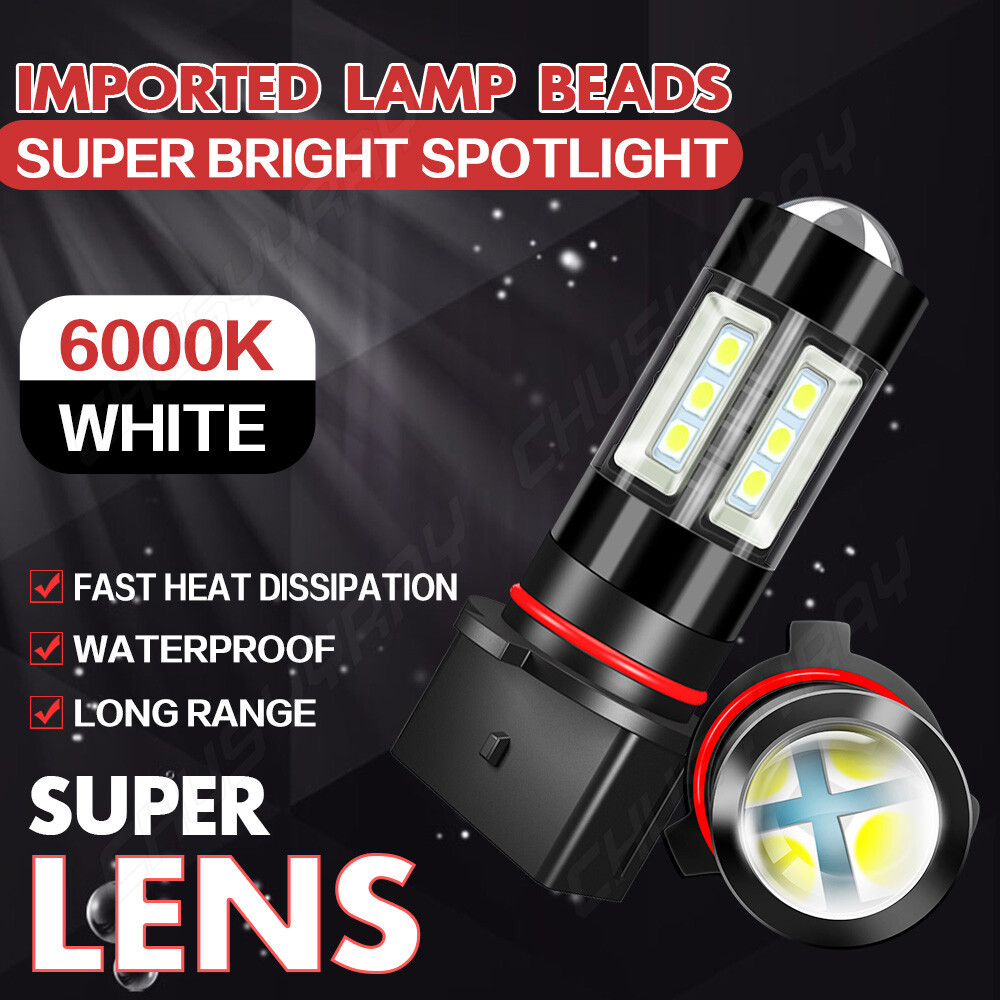 For Cheverlet Tahoe 2015-2020 6x LED Headlight Kit High&Low Beam Fog Light Bulbs