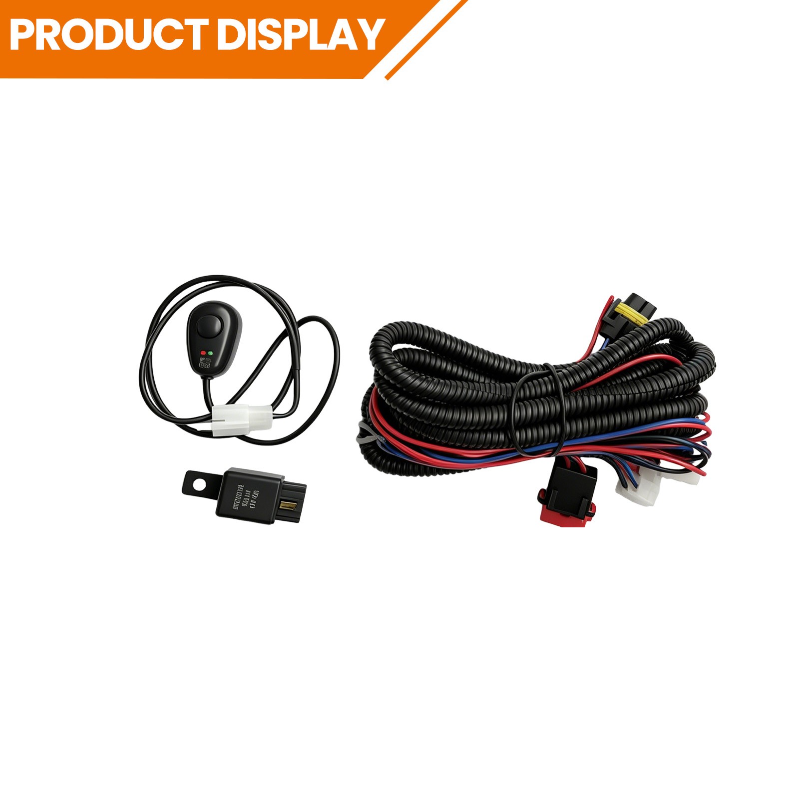 Fog Lights Driving Lamps w/ Switch For 2025-2026 Ram 1500 LED Bumper Left+Right