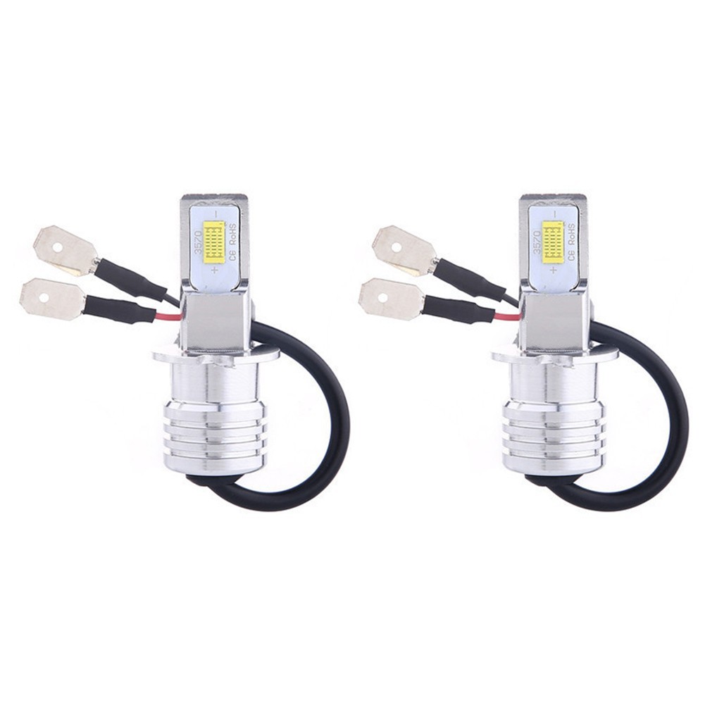 Fog Light Bulb Fog Lamp Car Lights 12V-24V DC 2000LM 360 Degrees 50000H