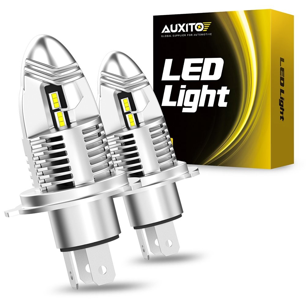 2PCS H4 9003 HB2 LED Headlight Bulbs Kit High Low Beam 6000K Super White Canbus