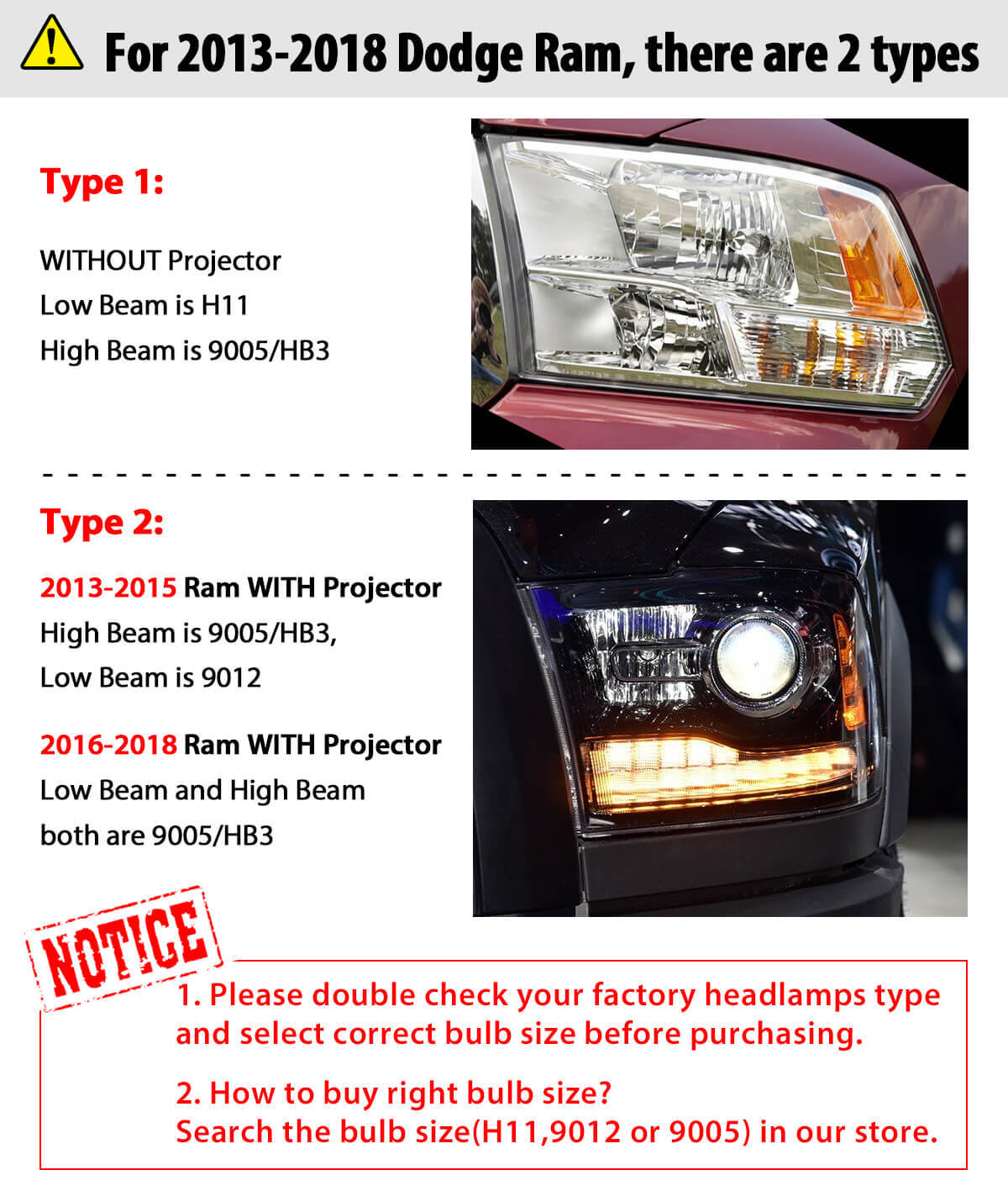 LASFIT Switchback 9005 HB3 LED Headlight Bulbs High Beam 6000LM Dual Color Kit
